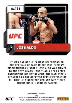 2023 Donruss UFC #161 Jose Aldo Back