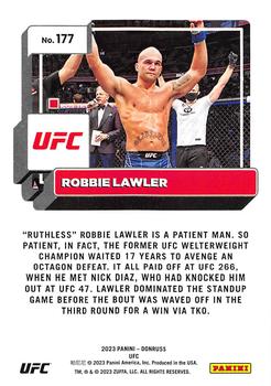 2023 Donruss UFC #177 Robbie Lawler Back