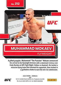 2023 Donruss UFC #212 Muhammad Mokaev Back