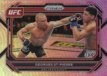 2023 Panini Prizm UFC - Silver Prizms #32 Georges St-Pierre Front