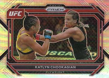 2023 Panini Prizm UFC - Silver Prizms #35 Katlyn Chookagian Front