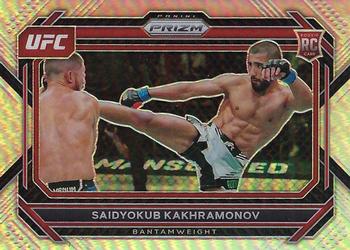 2023 Panini Prizm UFC - Silver Prizms #41 Saidyokub Kakhramonov Front