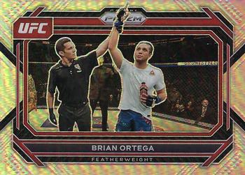 2023 Panini Prizm UFC - Silver Prizms #48 Brian Ortega Front