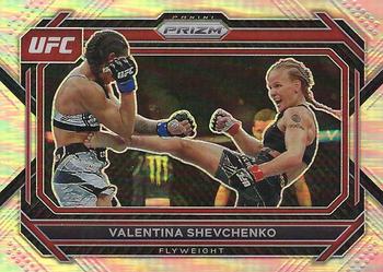 2023 Panini Prizm UFC - Silver Prizms #63 Valentina Shevchenko Front