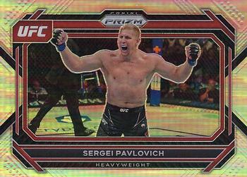 2023 Panini Prizm UFC - Silver Prizms #71 Sergei Pavlovich Front