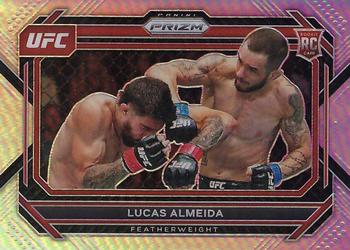 2023 Panini Prizm UFC - Silver Prizms #75 Lucas Almeida Front