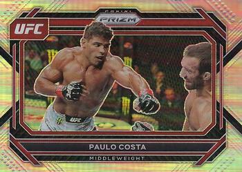 2023 Panini Prizm UFC - Silver Prizms #79 Paulo Costa Front