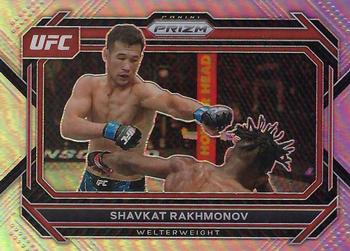 2023 Panini Prizm UFC - Silver Prizms #81 Shavkat Rakhmonov Front