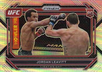 2023 Panini Prizm UFC - Silver Prizms #84 Jordan Leavitt Front