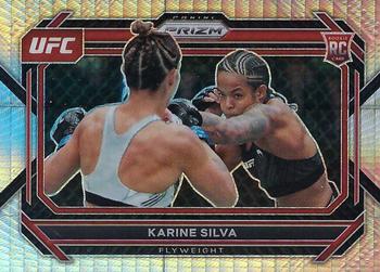 2023 Panini Prizm UFC - Hyper Prizms #25 Karine Silva Front