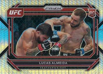 2023 Panini Prizm UFC - Hyper Prizms #75 Lucas Almeida Front