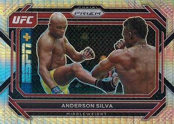 2023 Panini Prizm UFC - Hyper Prizms #76 Anderson Silva Front