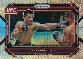 2023 Panini Prizm UFC - Hyper Prizms #88 Chan Sung Jung Front
