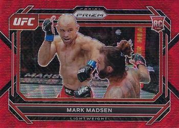 2023 Panini Prizm UFC - Ruby Wave Prizms #27 Mark Madsen Front