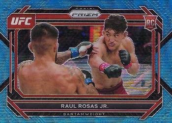 2023 Panini Prizm UFC - Blue Wave Prizms #8 Raul Rosas Jr. Front