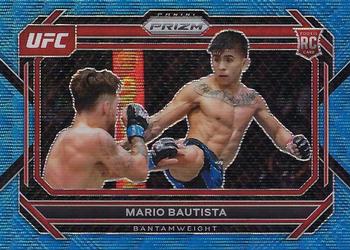 2023 Panini Prizm UFC - Blue Wave Prizms #17 Mario Bautista Front