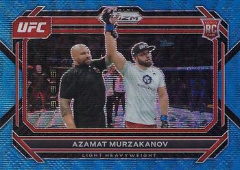 2023 Panini Prizm UFC - Blue Wave Prizms #18 Azamat Murzakanov Front