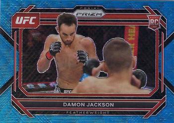 2023 Panini Prizm UFC - Blue Wave Prizms #50 Damon Jackson Front