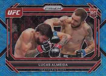 2023 Panini Prizm UFC - Blue Wave Prizms #75 Lucas Almeida Front