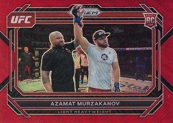 2023 Panini Prizm UFC - Red Prizms #18 Azamat Murzakanov Front