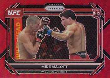 2023 Panini Prizm UFC - Red Prizms #19 Mike Malott Front