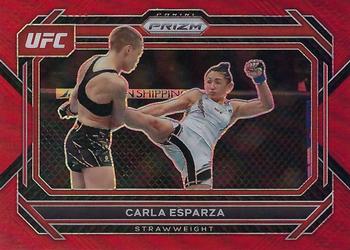 2023 Panini Prizm UFC - Red Prizms #78 Carla Esparza Front