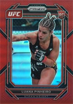 2023 Panini Prizm UFC - Red Prizms #170 Luana Pinheiro Front