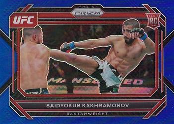 2023 Panini Prizm UFC - Blue Prizms #41 Saidyokub Kakhramonov Front