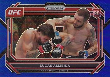 2023 Panini Prizm UFC - Blue Prizms #75 Lucas Almeida Front