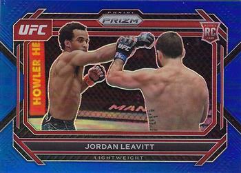 2023 Panini Prizm UFC - Blue Prizms #84 Jordan Leavitt Front
