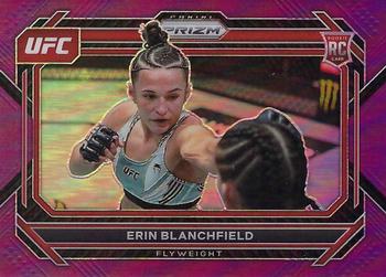 2023 Panini Prizm UFC - Purple Prizms #12 Erin Blanchfield Front