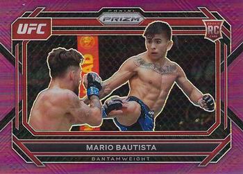 2023 Panini Prizm UFC - Purple Prizms #17 Mario Bautista Front