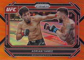 2023 Panini Prizm UFC - Orange Prizms #6 Adrian Yanez Front
