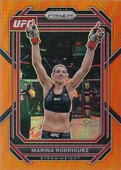 2023 Panini Prizm UFC - Orange Prizms #102 Marina Rodriguez Front