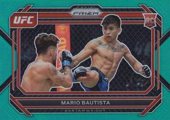 2023 Panini Prizm UFC - Teal Prizms #17 Mario Bautista Front