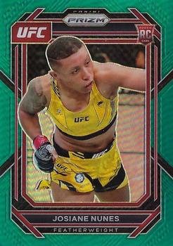 2023 Panini Prizm UFC - Teal Prizms #199 Josiane Nunes Front