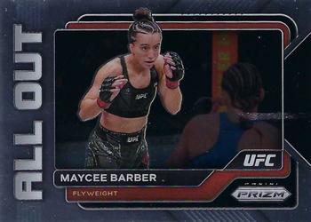 2023 Panini Prizm UFC - All Out #25 Maycee Barber Front