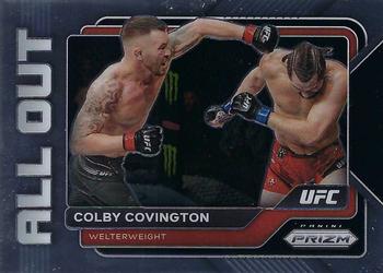 2023 Panini Prizm UFC - All Out #28 Colby Covington Front