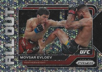 2023 Panini Prizm UFC - All Out Under Card Prizms #8 Movsar Evloev Front