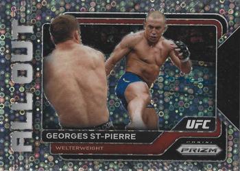 2023 Panini Prizm UFC - All Out Under Card Prizms #17 Georges St-Pierre Front