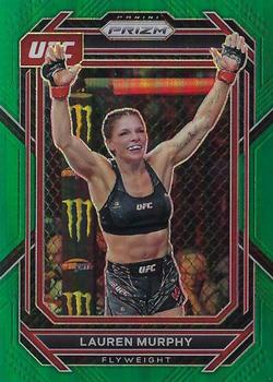 2023 Panini Prizm UFC - Green Prizms #160 Lauren Murphy Front