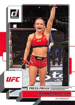 2023 Donruss UFC - Press Proof Silver #173 Gillian Robertson Front