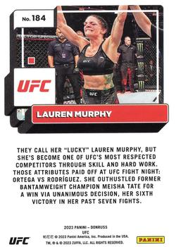 2023 Donruss UFC - Press Proof Silver #184 Lauren Murphy Back
