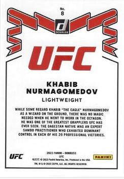 2023 Donruss UFC - Retro Series #8 Khabib Nurmagomedov Back