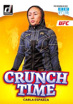 2023 Donruss UFC - Crunch Time #8 Carla Esparza Front