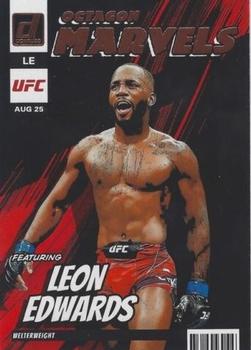 2023 Donruss UFC - Octagon Marvels #18 Leon Edwards Front