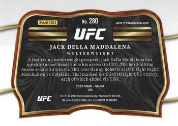2023 Panini Select UFC #280 Jack Della Maddalena Back