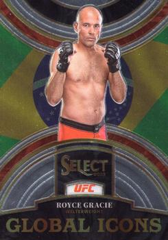 2023 Panini Select UFC - Global Icons #15 Royce Gracie Front