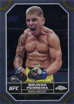 2024 Topps Chrome UFC #3 Brunno Ferreira Front