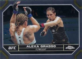 2024 Topps Chrome UFC #6 Alexa Grasso Front